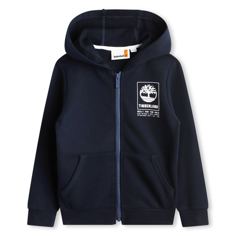 Sweat-shirt zippé à capuche TIMBERLAND 
                    GARCON