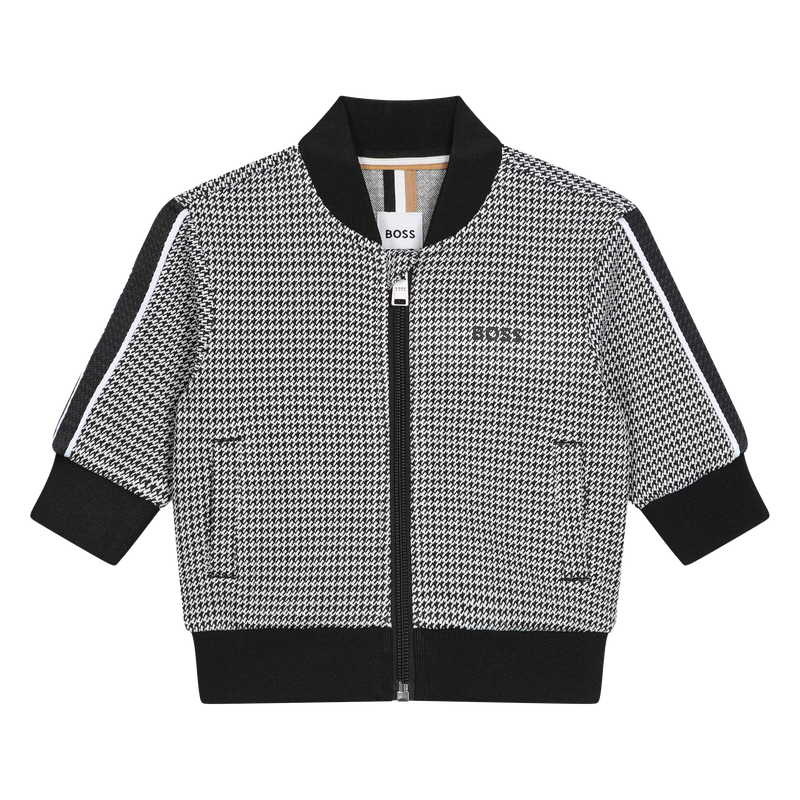 Cardigan pied-de-poule BOSS 
                    GARCON