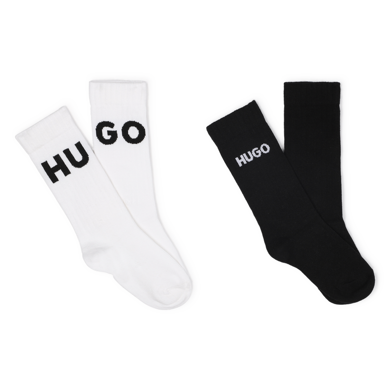 Lot de 2 paires de chaussettes Hugo 
                    UNISEXE