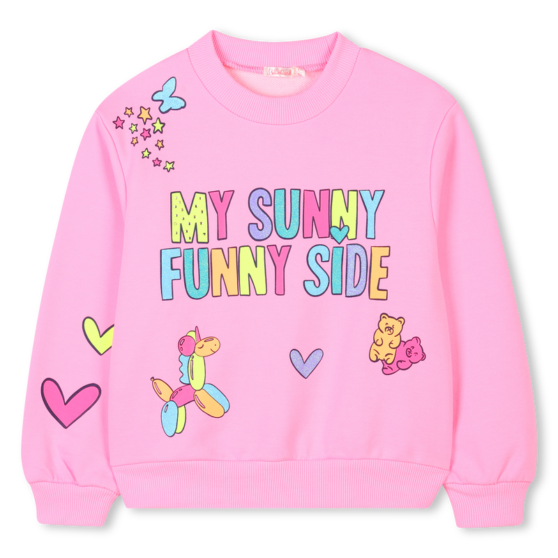 Sweat-shirt molletonné BILLIEBLUSH 
                    FILLE