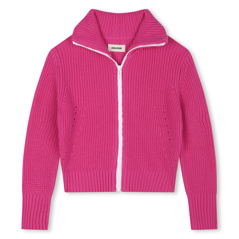 Cardigan à fermeture zippé ZADIG & VOLTAIRE 
                    FILLE