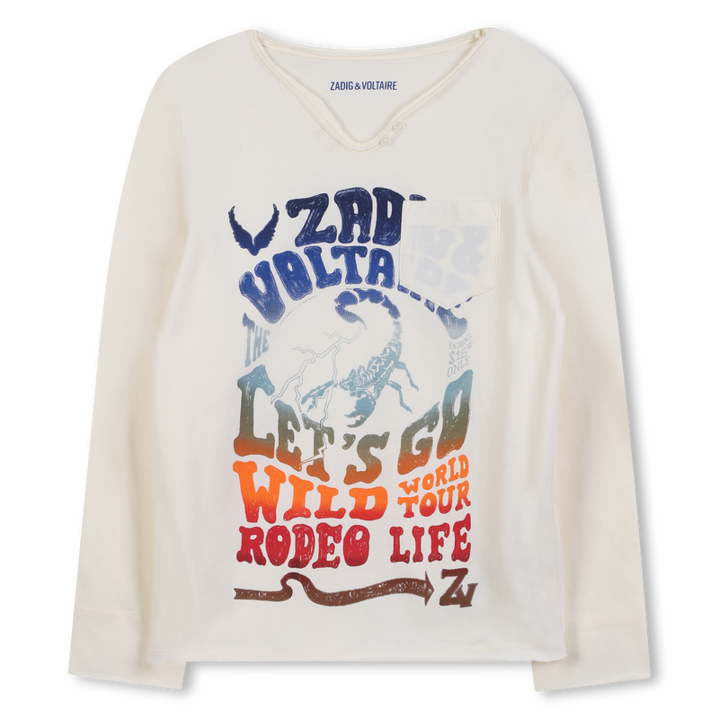 T-shirt manches longues ZADIG & VOLTAIRE 
                    GARCON