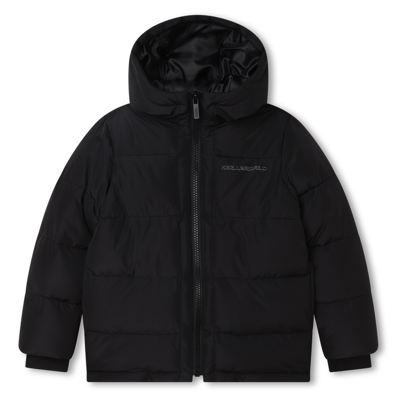 Doudoune déperlante à capuche KARL LAGERFELD KIDS 
                    GARCON