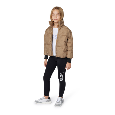 Doudoune zippée à col montant BOSS FILLE