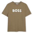 Tee-shirt manches courtes, DARK TAUPE, hi-res