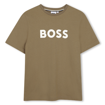 TEE-SHIRT MANCHES COURTES BOSS GARCON