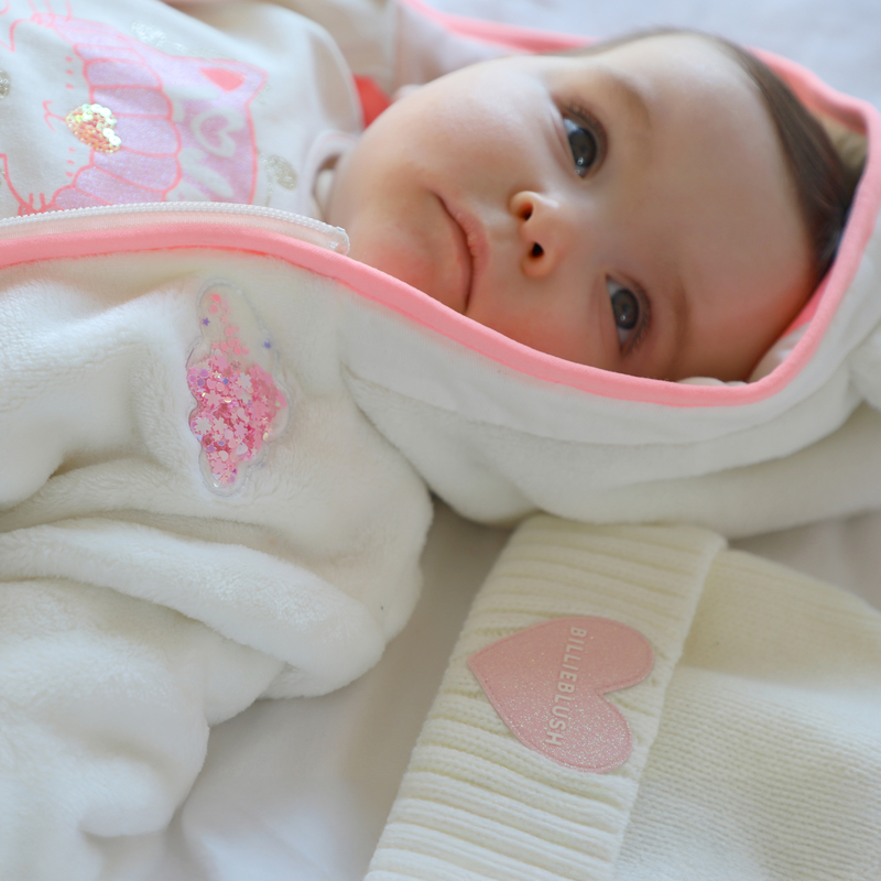 Bonnet tricot à pompon BILLIEBLUSH 
                    FILLE