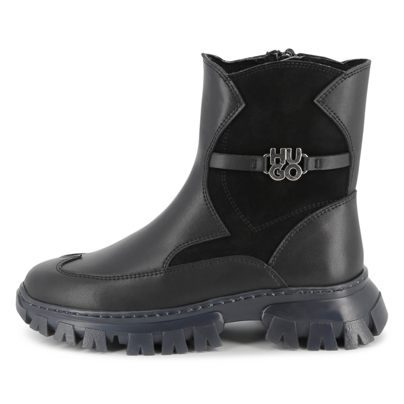 Bottines avec fermeture zip Hugo 
                    FILLE