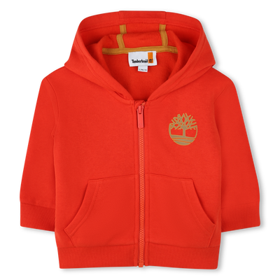 Sweat-shirt zippé à capuche TIMBERLAND GARCON