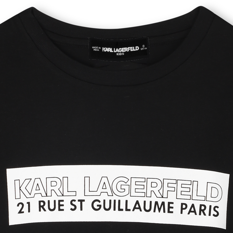 T-shirt à manches courtes KARL LAGERFELD KIDS 
                    GARCON
