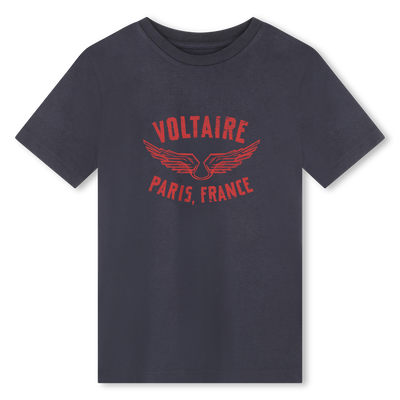 T-shirt manches courtes coton ZADIG & VOLTAIRE UNISEXE