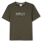 Tee-shirt manches courtes, OLIVE NIGHT, hi-res