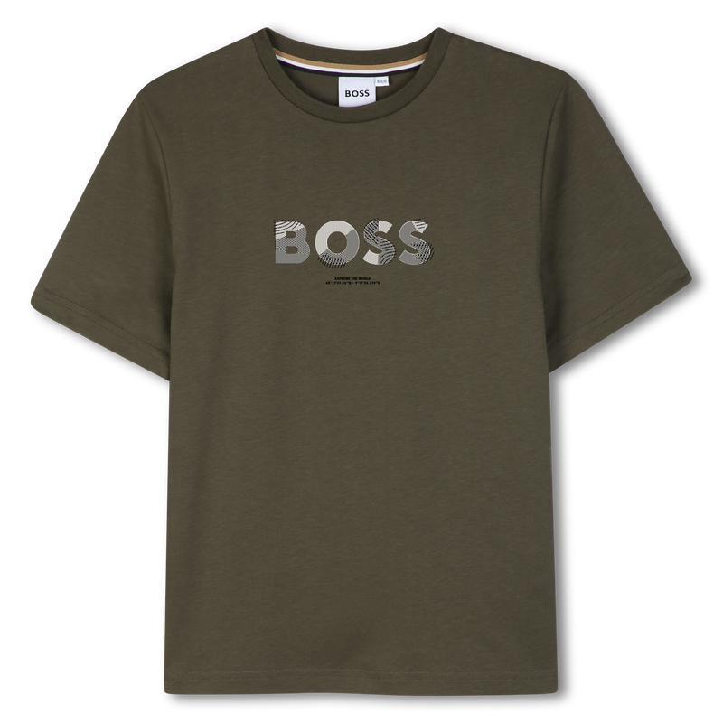 Tee-shirt manches courtes BOSS 
                        GARCON