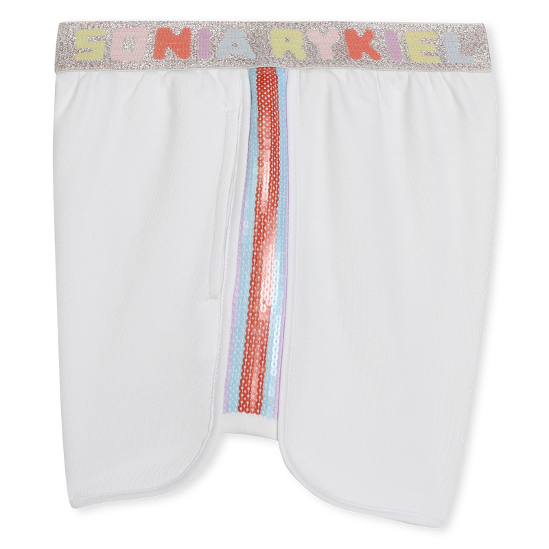Short en molleton avec sequins SONIA RYKIEL 
                    FILLE