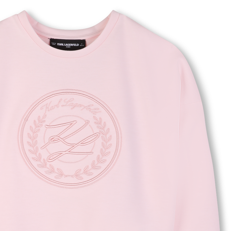 SWEAT MAXI IMPRIM&Eacute; KARL LAGERFELD KIDS 
                        FILLE