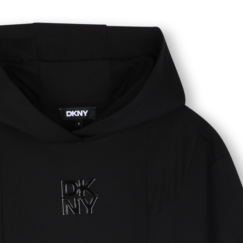 Robe &agrave; capuche DKNY 
                        FILLE