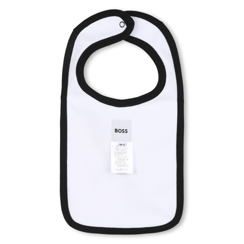 Ensemble body, bavoir et bonnet BOSS 
                    GARCON