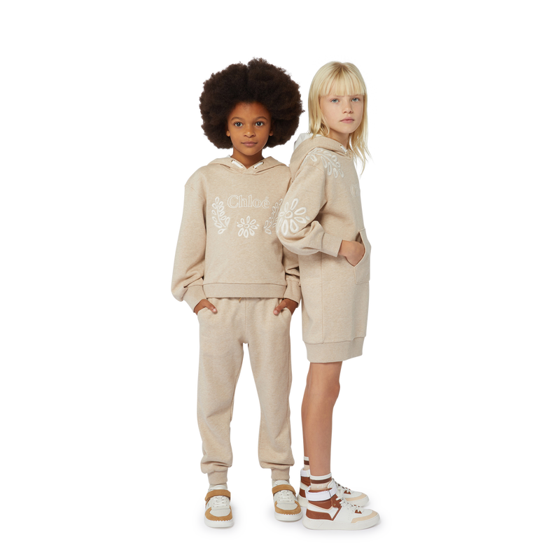Sweat-shirt en molleton brodé CHLOE 
                    FILLE