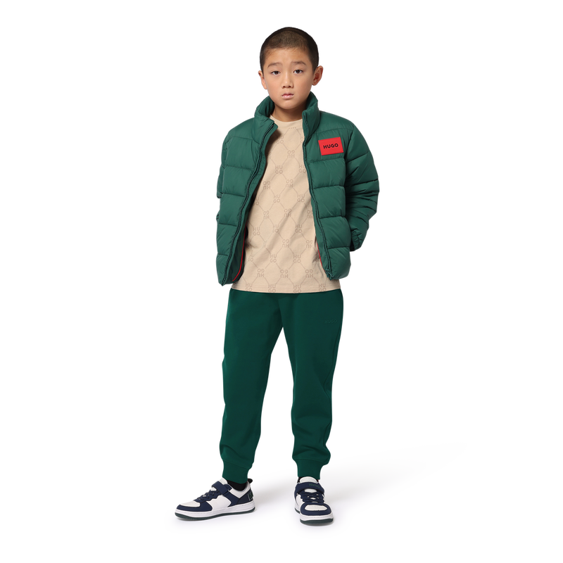 Doudoune zipp&eacute;e d&eacute;perlante Hugo 
                        GARCON