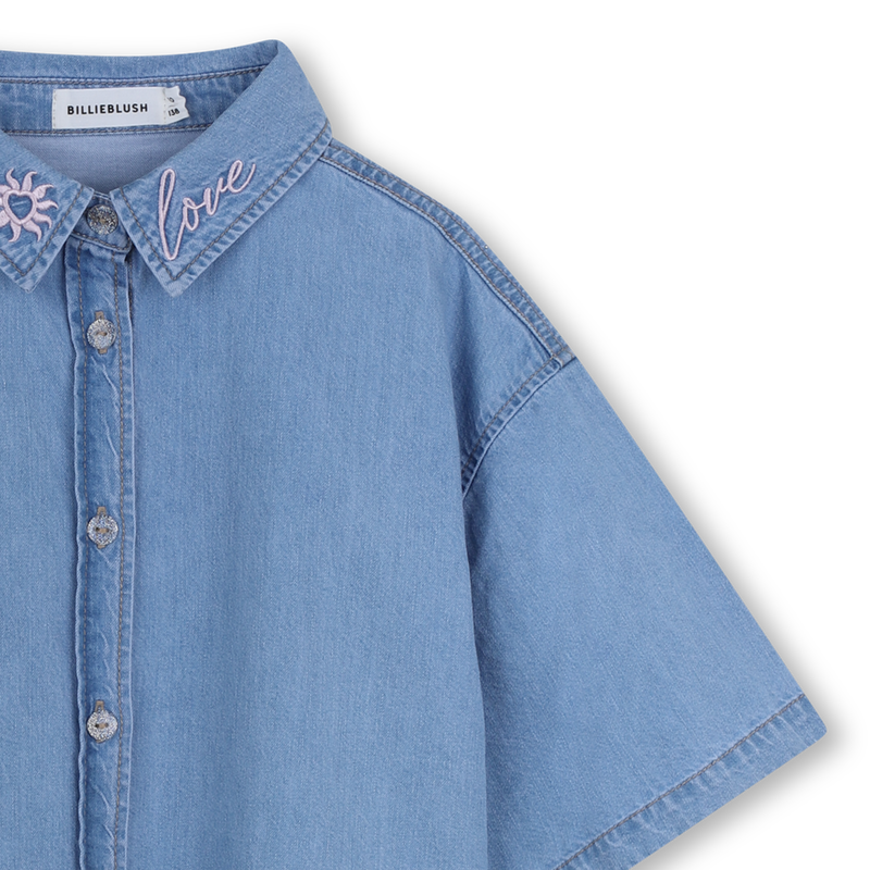 CHEMISE EN DENIM LÉGER BILLIEBLUSH 
                        FILLE