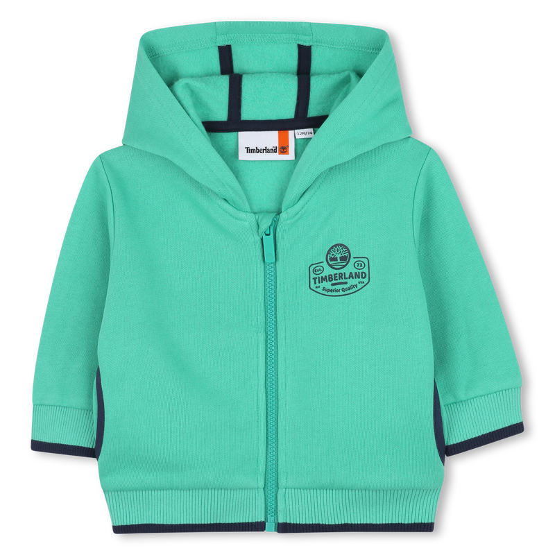 Cardigan de jogging &agrave; capuche TIMBERLAND 
                        GARCON