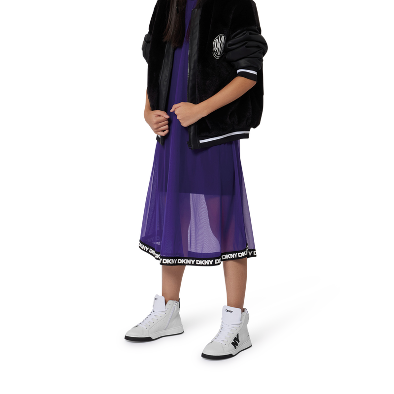 Bonnet sigl&eacute; en tricot DKNY 
                        UNISEXE