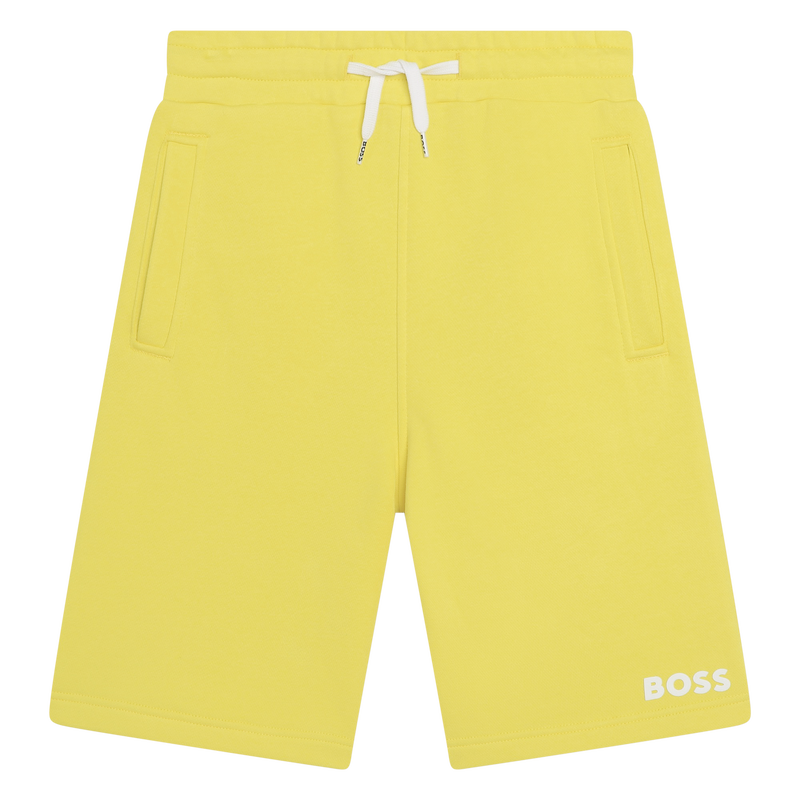 Bermuda de jogging en molleton BOSS 
                    GARCON