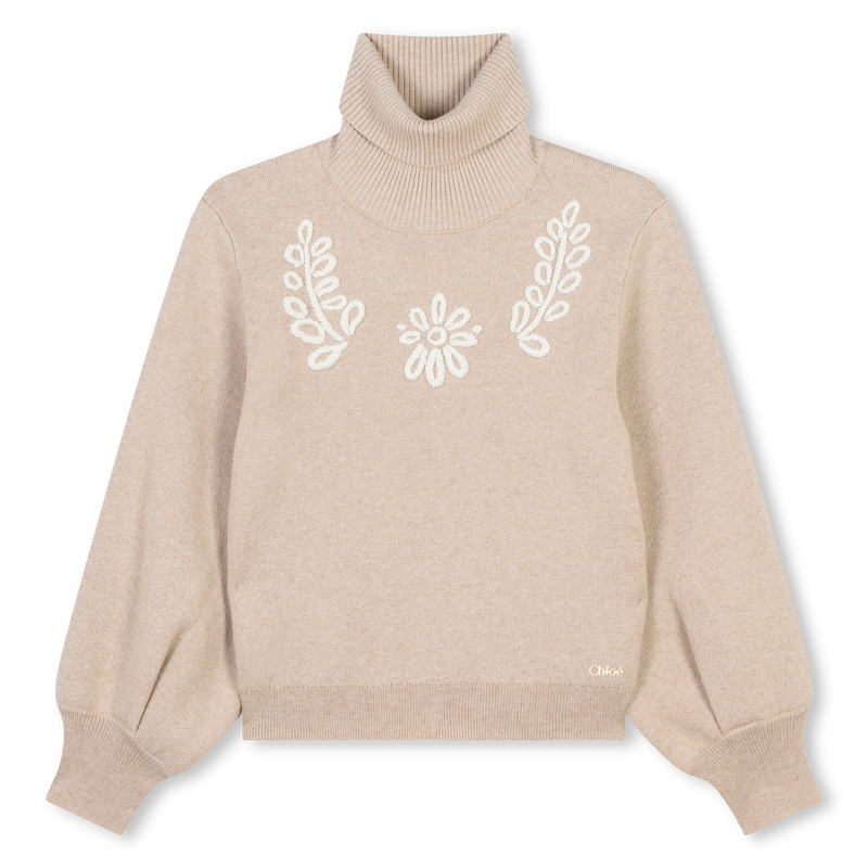 Pull à col roulé en tricot CHLOE 
                    FILLE