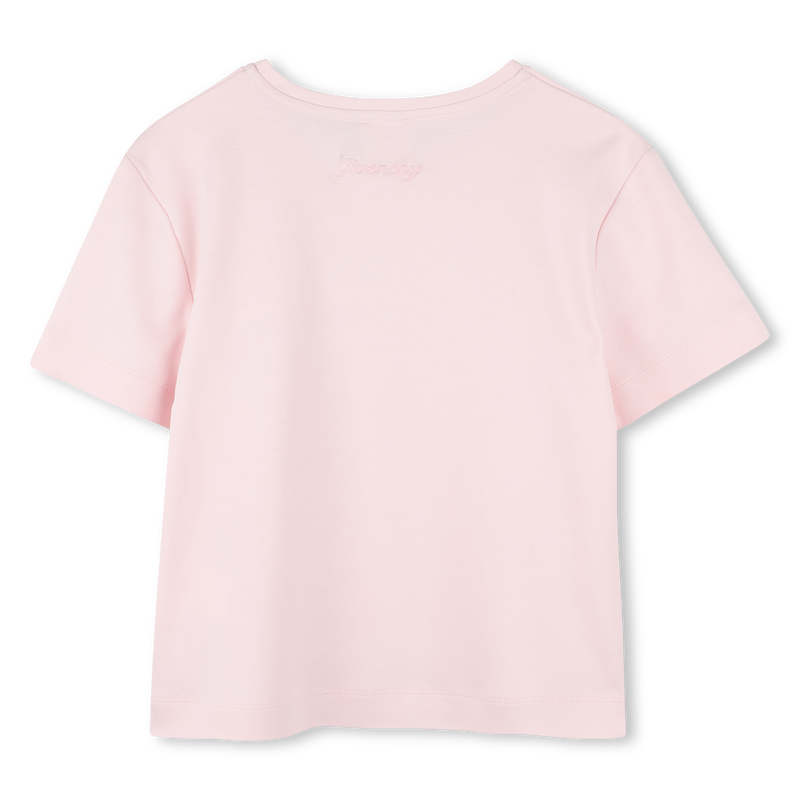 T-shirt à noeud en satin GIVENCHY 
                    FILLE