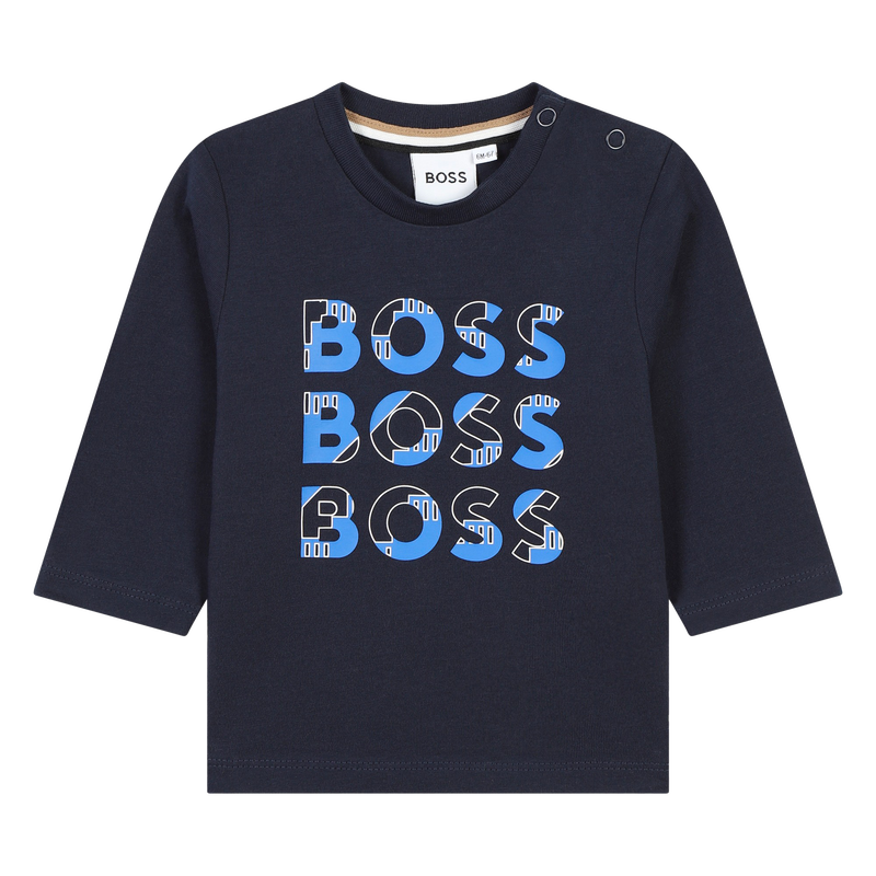 T-shirt multi sigles BOSS 
                        GARCON