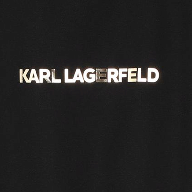 Robe multimatière KARL LAGERFELD KIDS 
                    FILLE