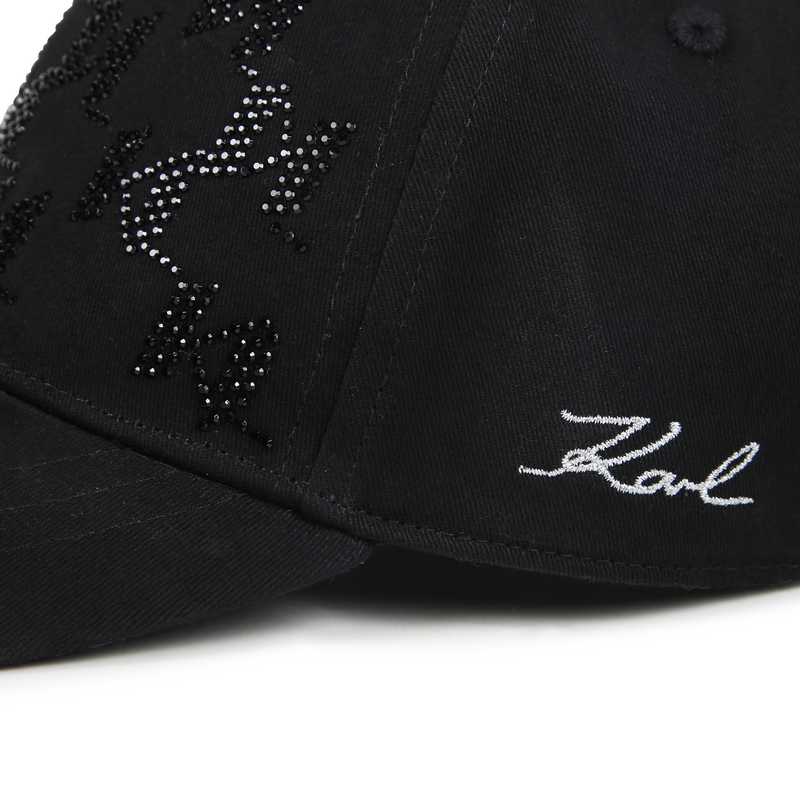 Casquette à strass KARL LAGERFELD KIDS 
                    FILLE