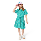 Robe imprim&eacute;e vichy KIDS AROUND 
                    FILLE