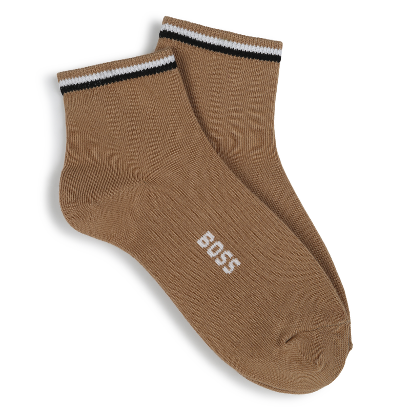 Lot de 2 paires de chaussettes basses BOSS 
                        GARCON