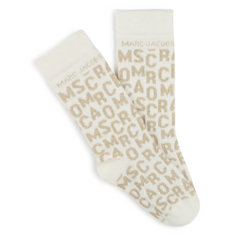 Chaussettes bicolores THE MARC JACOBS 
                    FILLE