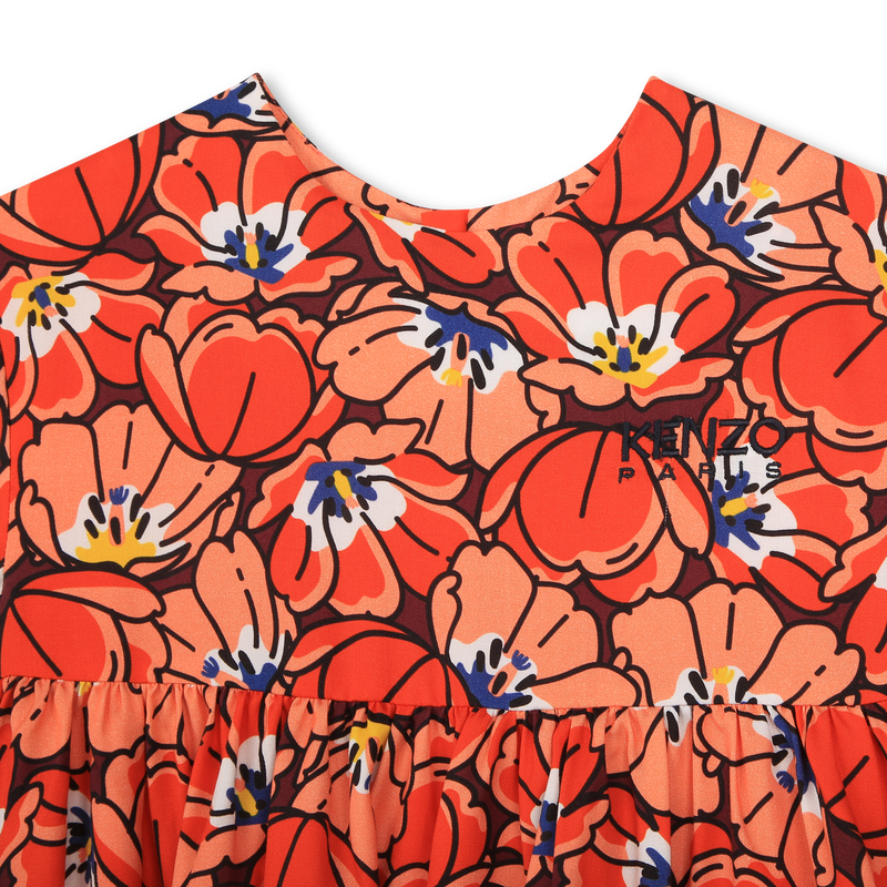 Robe zippée imprimée KENZO KIDS 
                    FILLE