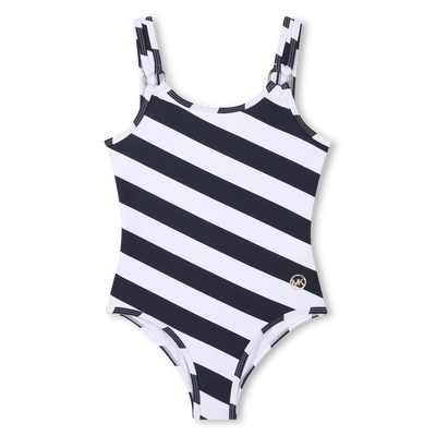 Maillot de bain 1 pièce rayé MICHAEL KORS FILLE