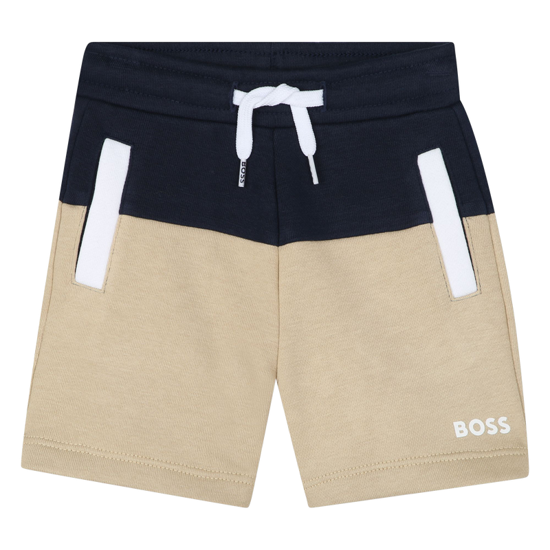 Short bicolore molletonné BOSS 
                    GARCON