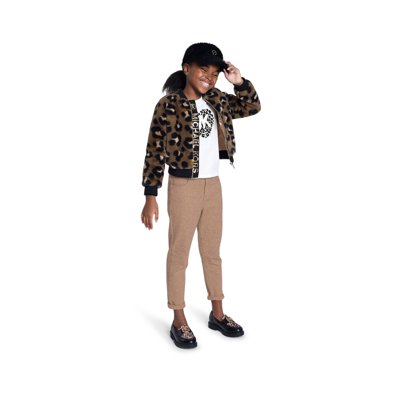 Veste courte à motifs MICHAEL KORS 
                    FILLE