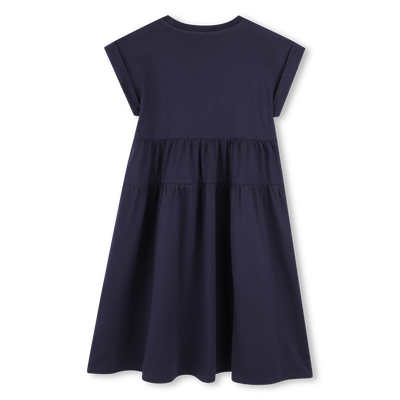 Robe avec découpe taille KENZO KIDS FILLE