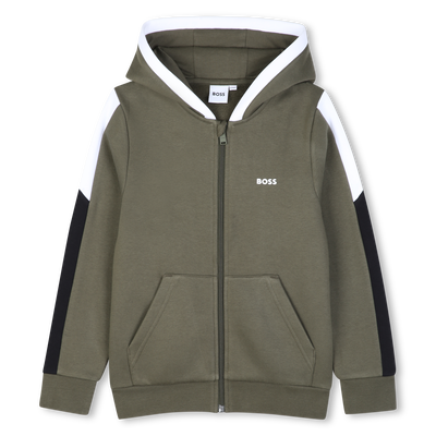 Cardigan &agrave; capuche BOSS GARCON