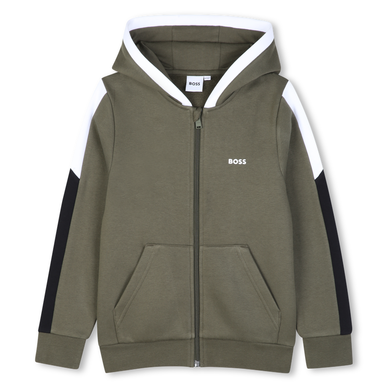 Cardigan &agrave; capuche BOSS 
                        GARCON