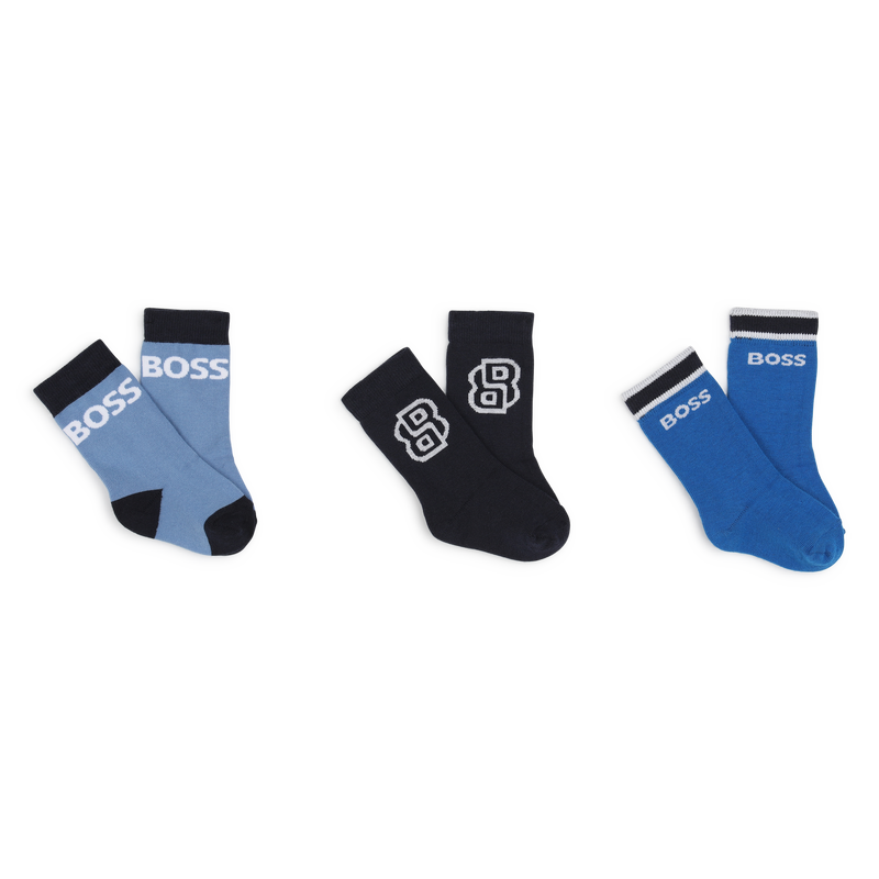 Lot de 3 paires de chaussettes BOSS 
                    GARCON