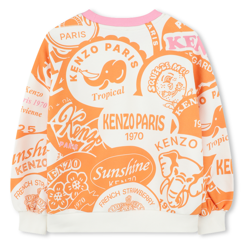 Sweat-shirt en molleton KENZO KIDS 
                    FILLE
