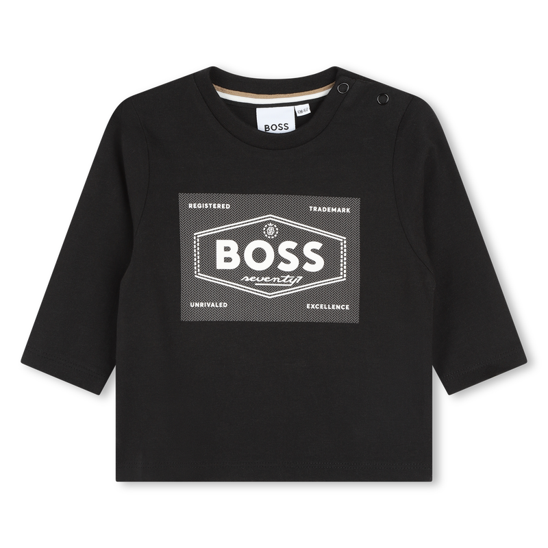 T-shirt avec imprimé BOSS 
                    GARCON
