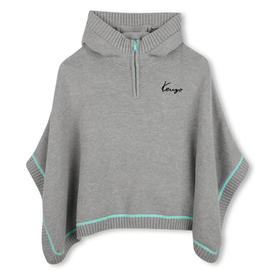 Cape &agrave; capuche KENZO KIDS FILLE