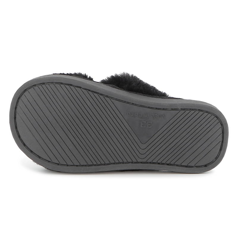 Chaussons à lanières croisées KARL LAGERFELD KIDS 
                        FILLE