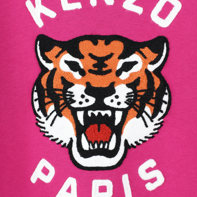 Robe molletonnée à fronces KENZO KIDS 
                    FILLE