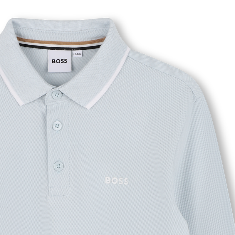 Polo à manches longues BOSS 
                    GARCON