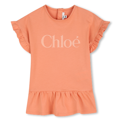 ROBE &Agrave; MANCHES COURTES CHLOE FILLE